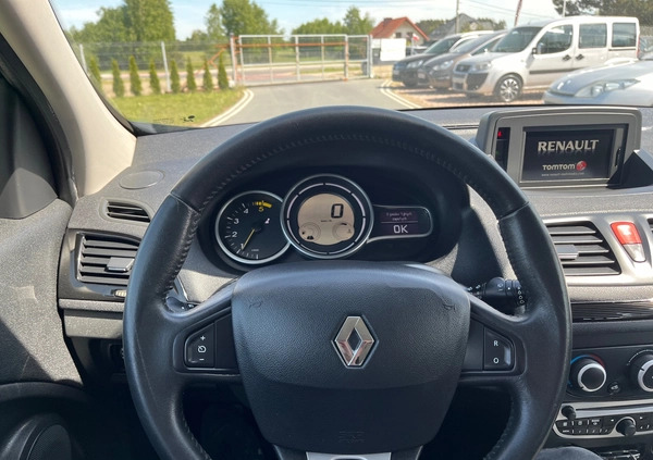 Renault Megane cena 19900 przebieg: 203000, rok produkcji 2012 z Siedlce małe 277